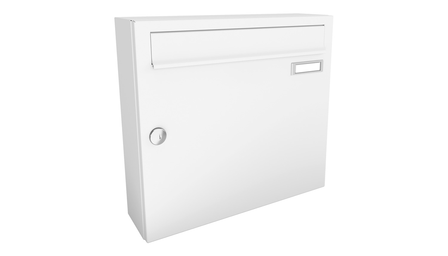 Briefkastenanlage | Aufputz | 1-fach | Senkrecht | Farbe